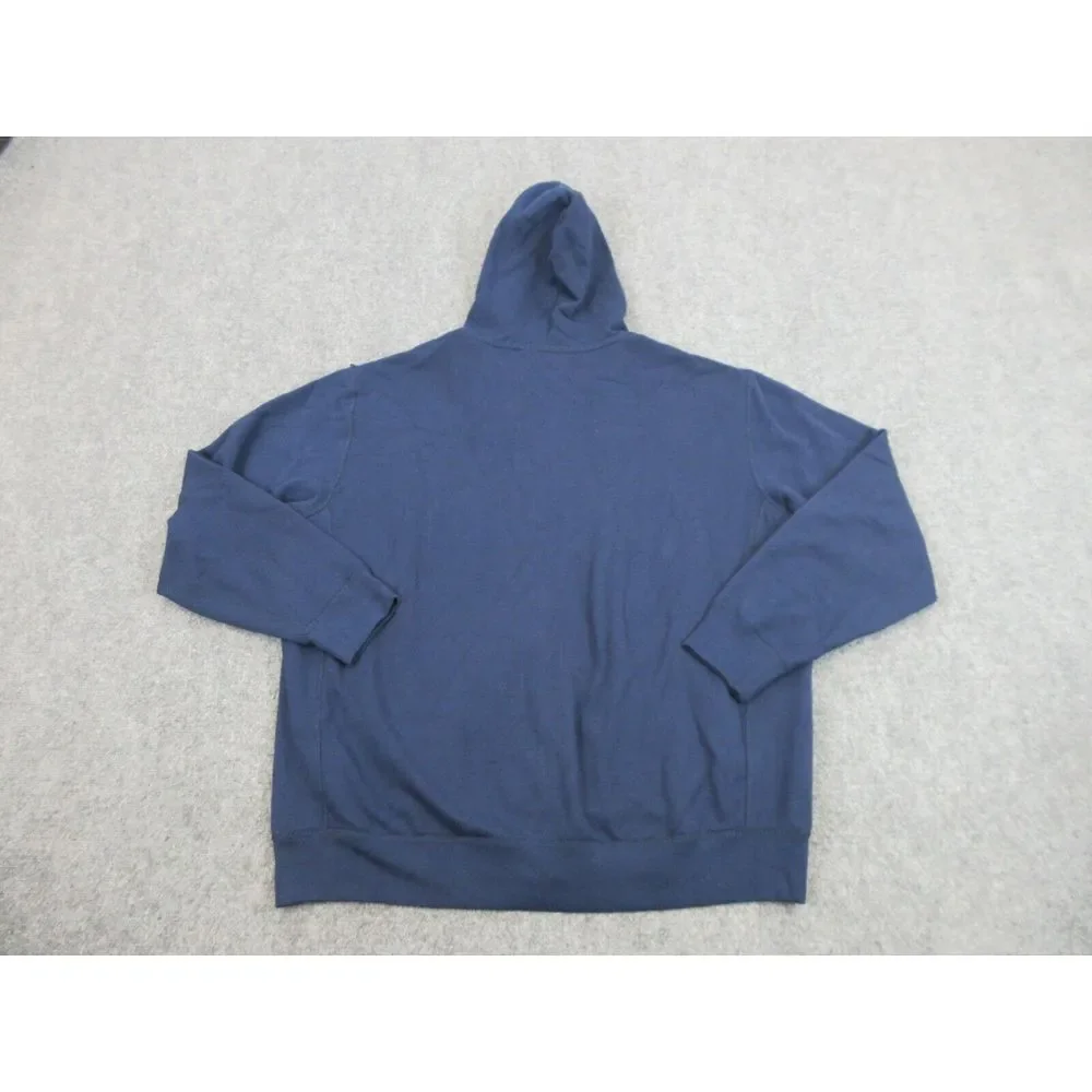 Polo‎ Ralph Lauren Sweater Mens 2XL XXL Blue Zip Outdoors Hoodie Sweatshirt Logo